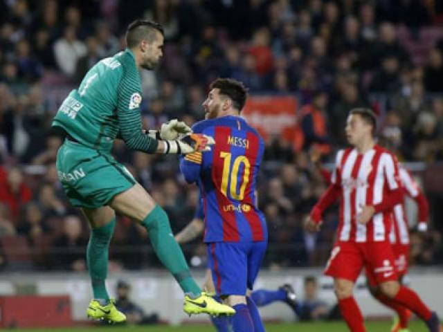 Bóng đá - Barcelona – Gijon: Messi, Neymar thêu hoa dệt gấm