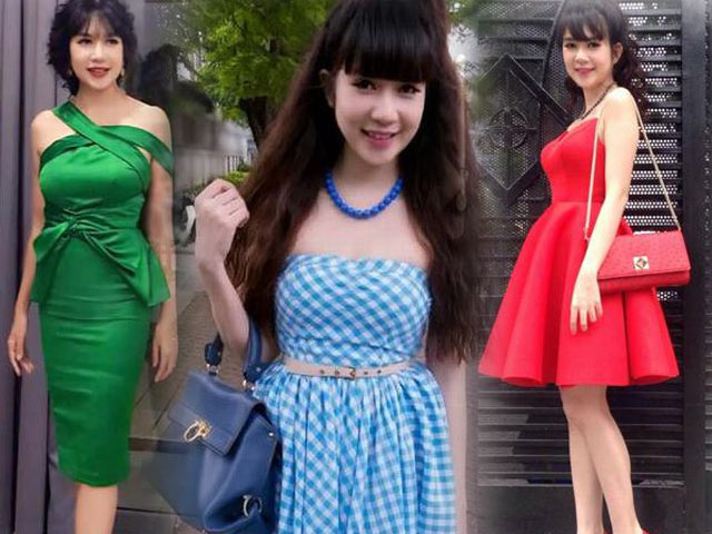 Bí quyết mặc đẹp - Vợ Lý Hải trông như gái 20 khi mặc xì-tin, eo ót thế này