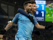 Bóng đá - Man City đại thắng, Guardiola “phát cuồng” vì Aguero