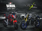 Thế giới xe - Nên mua GPX Demon 150 GN hay Yamaha M-Slaz?