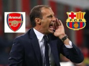 Bóng đá - HLV Allegri “chê” Arsenal, đến Barca làm thầy Messi