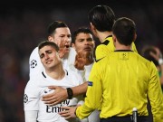 Bóng đá - Bê bối trận Barca – PSG: Trọng tài lăng mạ cầu thủ PSG