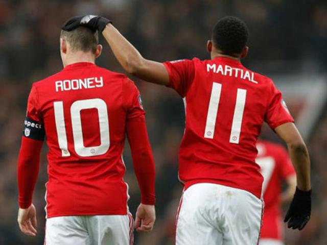 Bóng đá - MU mất Rooney, Martial - Mourinho dè chừng "hạt tiêu"