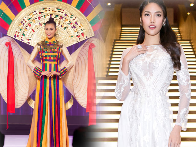 Người mẫu - Hoa hậu - Lệ Hằng mặc cồng kềnh, "đọ sắc" Lan Khuê diện mỏng tang