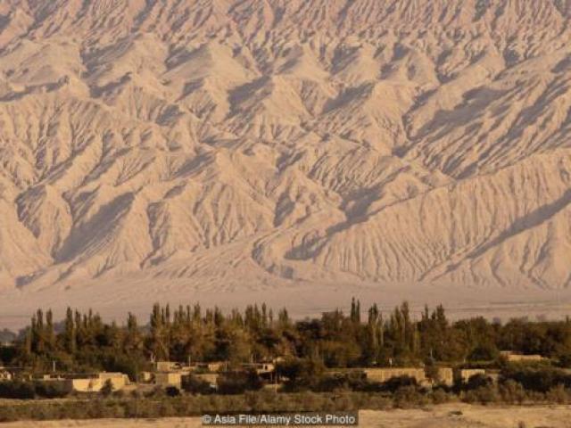 Du lịch - Sức sống kỳ diệu của ốc đảo giữa sa mạc ở TQ