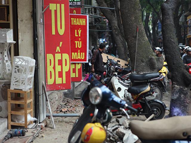 Tin tức trong ngày - Những tuyến phố Thủ đô có vỉa hè cũng như không