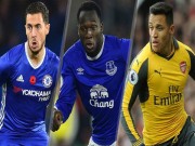 Bóng đá - Cầu thủ xuất sắc nhất NHA: Đại chiến Hazard, Sanchez, Lukaku