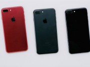 Dế sắp ra lò - Video: Đập hộp iPhone 7 màu đỏ “sốt xình xịch”