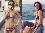 Bạn trẻ - Cuộc sống - Bà mẹ U40 mặt xinh đẹp, diện bikini bốc lửa &quot;ăn đứt&quot; gái 18