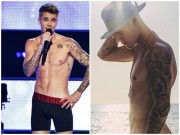 Ca nhạc - MTV - Những lần khoả thân gây sốc của &quot;thánh cởi&quot; Justin Bieber