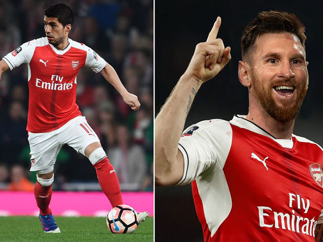 Bóng đá - Arsenal lại thêm "đám cưới hụt": Messi, Ibra và Suarez