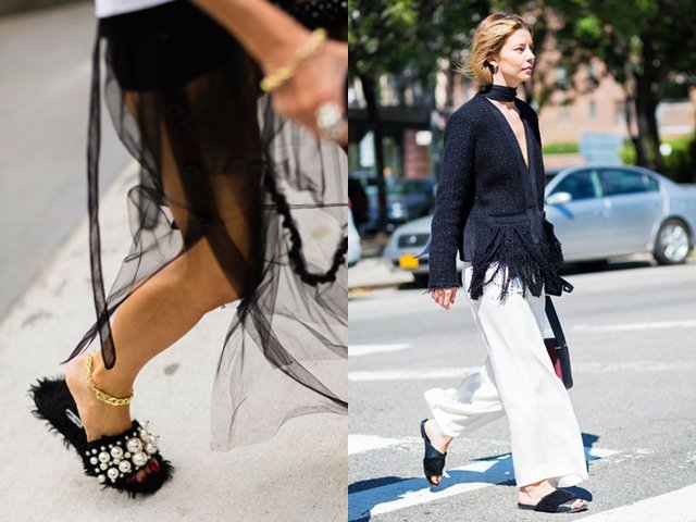 Thời trang công sở - Mix "chất" thế này ai dám bảo đi dép lê thiếu lịch sự?