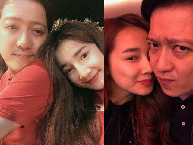 Phim - Trường Giang, Nhã Phương chụp hình cho nhau cực "tình"