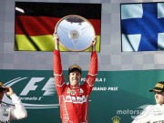 Thể thao - BXH F1 - Australian GP: Vettel, 6 năm 1 chiến thắng vỡ òa