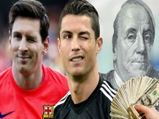 Bóng đá - Ông hoàng tiền bạc: Kinh điển Ronaldo - Messi thu nhỏ