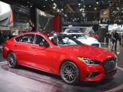 Tư vấn - Genesis G80 Sport 2018 quyến rũ trong sắc đỏ