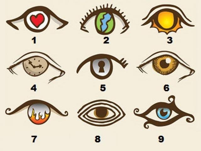 Trắc nghiệm về đôi mắt sẽ ”tố cáo” suy nghĩ của bạn