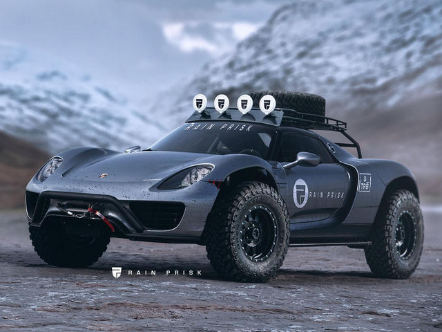 Tư vấn - Xem Porsche 918 Spyder "biến hình" thành xe việt dã