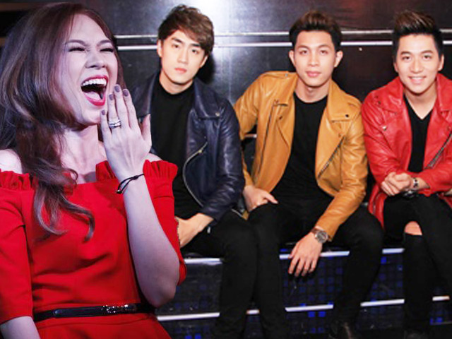 Ca nhạc - MTV - Mỹ Tâm phấn khích với 3 chàng trai "đẹp cả hình lẫn tiếng"