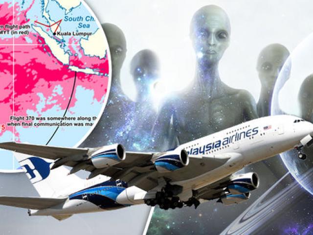 MH370 bị đĩa bay của người ngoài hành tinh bắt cóc?