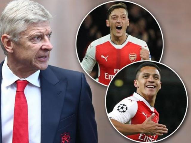 Wenger: Arsenal không cần lo tương lai Sanchez, Ozil
