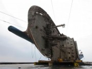 HQ: Phà chìm Sewol được nhấc lên không, chuẩn bị về cảng