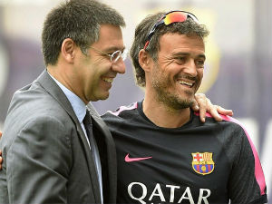 Bóng đá - Bartomeu &amp; kế hoạch tưởng thưởng cho Enrique