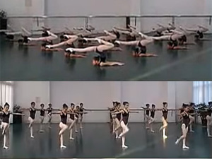 Giới trẻ - Clip: Màn múa ba lê đều tăm tắp của nữ sinh TQ