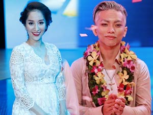 Ca nhạc - MTV - Khánh Thy lộ rõ bụng bầu khi "chạm mặt" Phan Hiển