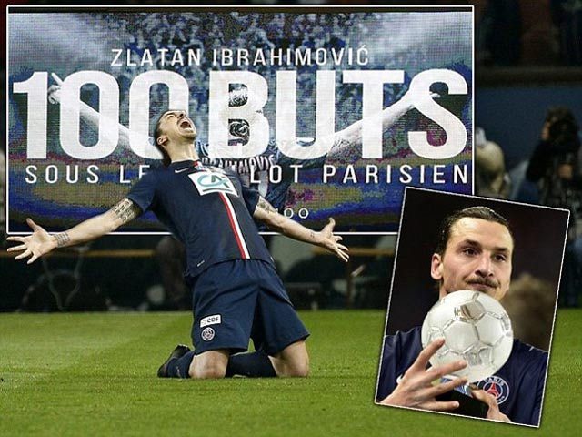 Bóng đá Pháp - Ibra cán mốc 100 bàn cho PSG: "Gã khùng" đáng yêu