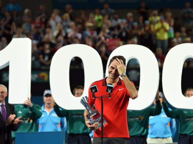 Thể thao - ATP 1/4 mùa giải: 1000 chiến thắng của Federer (P1)