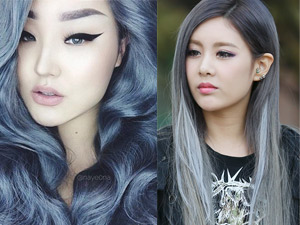 Bí quyết làm đẹp - Tóc nhuộm màu "bà già" đang khiến chị em mê mệt