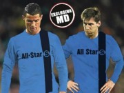 Ngôi sao bóng đá - Messi đá cặp Ronaldo: Ý tưởng không điên rồ