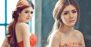 Bạn trẻ - Cuộc sống - Hot girl Lilly Luta khoe vai trần ngọt ngào, quyến rũ