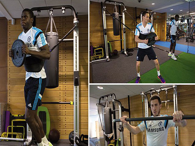 Bóng đá - Chelsea “đe dọa” MU bằng loạt ảnh tập luyện "khủng"
