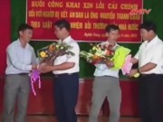 Video An ninh - Tòa án nhân dân tối cao công khai xin lỗi ông Chấn