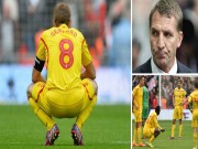 Bóng đá Ngoại hạng Anh - Liverpool gây thất vọng, CĐV đòi &quot;đuổi cổ&quot; Rodgers