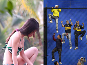 Bạn trẻ - Cuộc sống - Thót tim với những pha trèo rào nguy hiểm