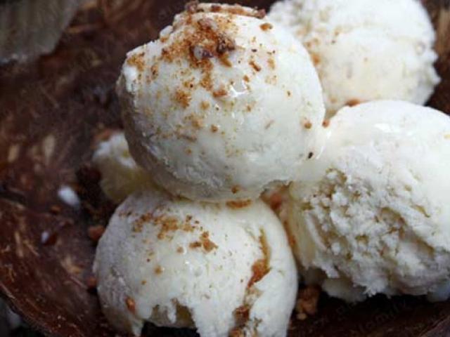 Ẩm thực - Bí quyết làm kem dừa tại nhà cực ngon