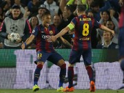 Bóng đá - Lập cú đúp, Neymar gọi Iniesta là thiên tài