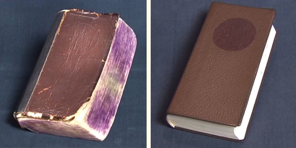 Phi thường - kỳ quặc - Clip "hồi sinh" sách cũ chỉ trong 10 phút