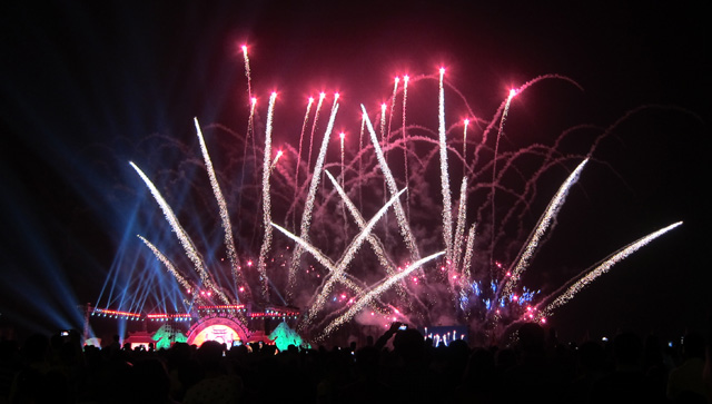 Tin tức trong ngày - Mãn nhãn với pháo hoa trên đất Tổ Hùng Vương