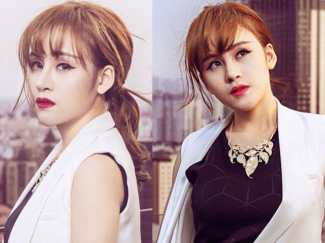 Bạn trẻ - Cuộc sống - Hot girl Huyền Anh "đổi gió" với phong cách kín đáo