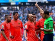 Bóng đá - Bị thẻ đỏ lãng xẹt, Barca tức giận đòi công bằng