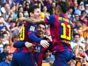 Bóng đá - Messi, Neymar &amp; Suarez hướng đến kỉ lục phá lưới ở Barca