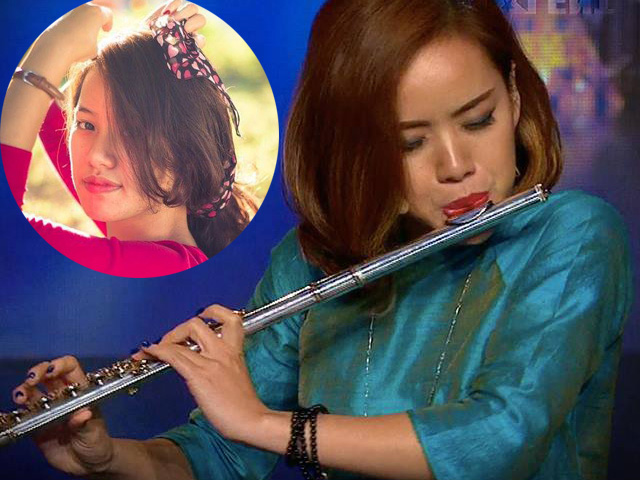 Bạn trẻ - Cuộc sống - Cô gái Việt thổi sáo "gây bão" ở Asia's Got Talent 2015