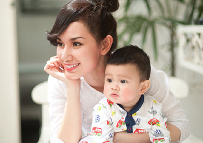 Phim - Hình ảnh đẹp của Quỳnh Chi trước khi phải xa con