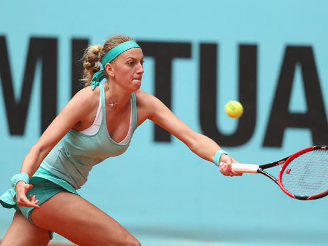 Thể thao - Madrid Open ngày 3: Kvitova dễ dàng vào tứ kết