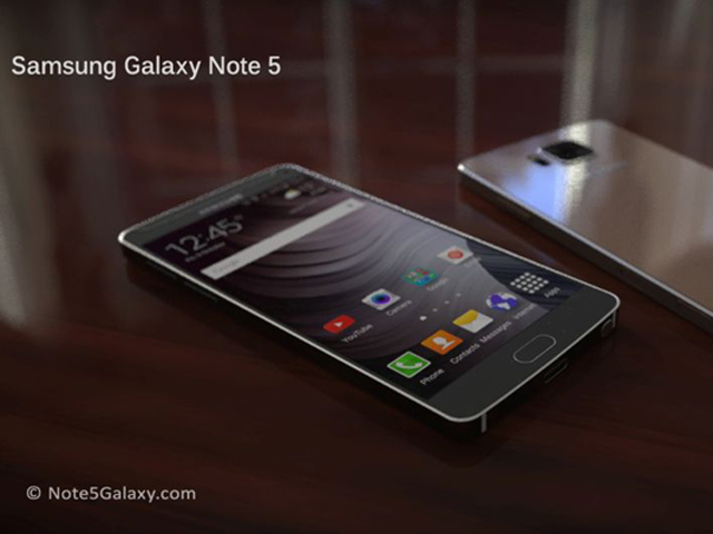 Dế sắp ra lò - Samsung Galaxy Note 5 màn hình 4K, viền kim loại