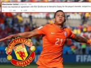 Bóng đá - NÓNG: MU chiêu mộ thành công Depay